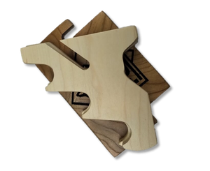 PUMA Knife Stand for 3 Knives, Wood