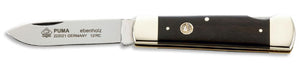 PUMA Pocket Knife, Ebony  -  A.K.A. "taschenmesser, ebenholz"