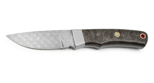 PUMA knife of the year 2022, carbon, SuperClean damascus, limited to 50 pieces