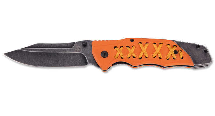 PUMA TEC one-hand knife, orange G10